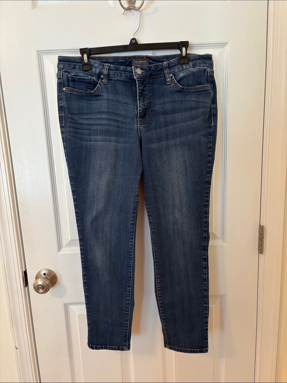 The Limited Straight Leg, Stretch Denim Jeans, Size 12